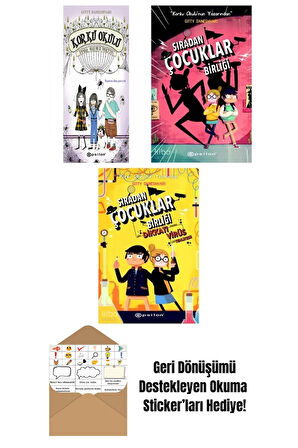 Gitty Daneshvari 3 Kitap Seti + Okuma Sticker'ları