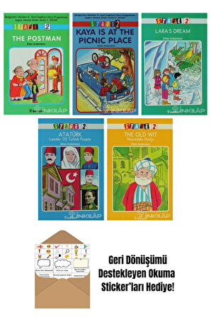 Ertan Ardanancı 5 Kitap Seti + Okuma Sticker'ları