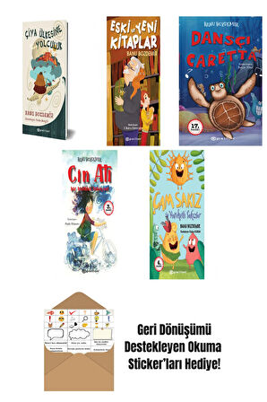 Banu Bozdemir 5 Kitap Seti + Okuma Sticker'ları