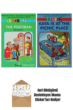 Ertan Ardanancı 2 Kitap Seti + Okuma Sticker'ları