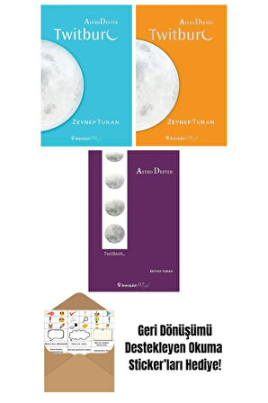 Zeynep Turan 3 Kitap Seti + Okuma Sticker'ları