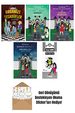 Şöhret Doğruyol Sağbaş 5 Kitap Seti + Okuma Sticker'ları