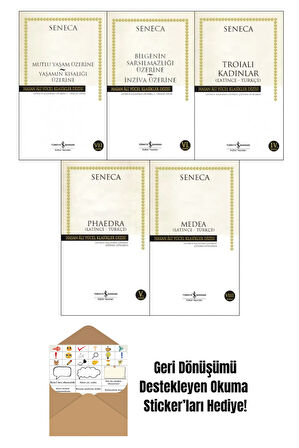 Seneca 5 Kitap Set + Okuma Sticker'ları