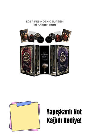 EĞER PEŞİNDEN GELİRSEM 2- YAN BOYAMALI + Yapışkanlı Not Kağıdı