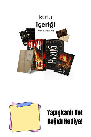 ÖZEL SERİ-DUZAH 1: NEMEA VADİSİ – YAN BOYAMALI - HEDİYELİ KUTU + Yapışkanlı Not Kağıdı