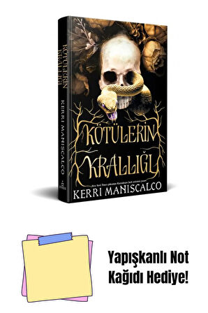 KÖTÜLERİN KRALLIĞI, CİLTLİ + Yapışkanlı Not Kağıdı