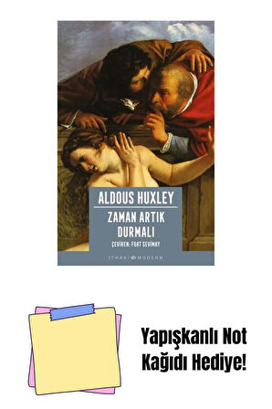 Zaman Artık Durmalı + Yapışkanlı Not Kağıdı