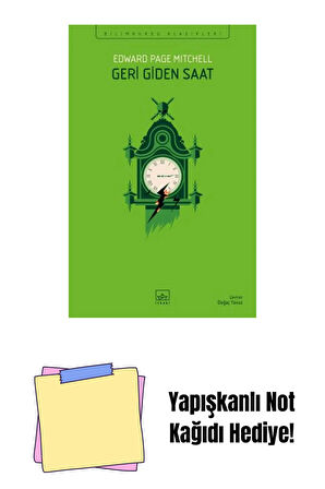 Geri Giden Saat + Yapışkanlı Not Kağıdı