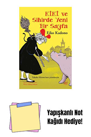 Kiki ve Sihirde Yeni Bir Sayfa + Yapışkanlı Not Kağıdı
