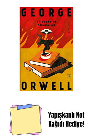 Kitaplar ve Sigaralar + Yapışkanlı Not Kağıdı