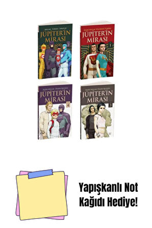 Jüpiter’in Mirası 4 Kitap Takım + Yapışkanlı Not Kağıdı