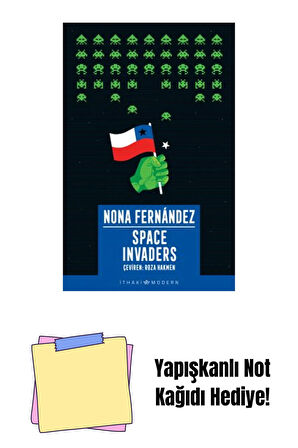 Space Invaders + Yapışkanlı Not Kağıdı