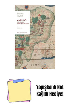 Amerigo: Tarihsel Bir Yanılgının Hikâyesi + Yapışkanlı Not Kağıdı