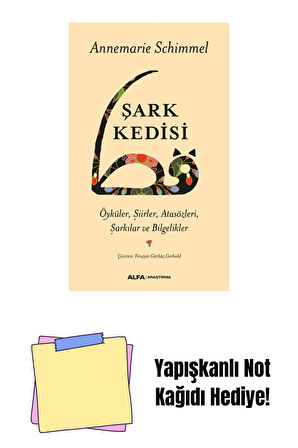 Şark Kedisi + Yapışkanlı Not Kağıdı
