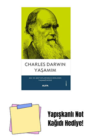 Yaşamım + Yapışkanlı Not Kağıdı