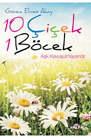 10 Çiçek 1 Böcek + Yapışkanlı Not Kağıdı