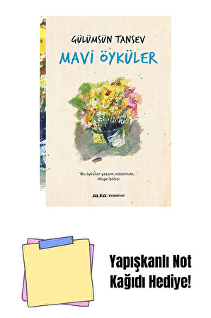 Mavi Öyküler + Yapışkanlı Not Kağıdı