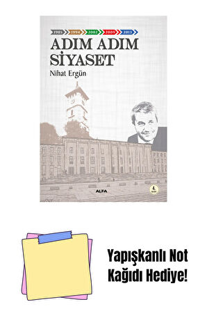 Adım Adım Siyaset + Yapışkanlı Not Kağıdı