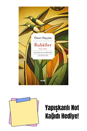 Rubâîler + Yapışkanlı Not Kağıdı