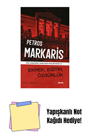 Ekmek Eğitim Özgürlük + Yapışkanlı Not Kağıdı