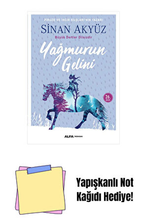 Yağmurun Gelini + Yapışkanlı Not Kağıdı
