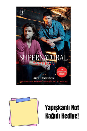 Supernatural - Taze Kan + Yapışkanlı Not Kağıdı