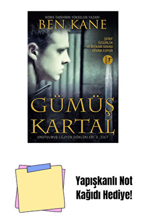 Gümüş Kartal + Yapışkanlı Not Kağıdı