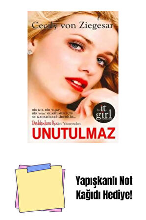 Unutulmaz + Yapışkanlı Not Kağıdı