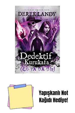Dedektif Kurukafa - Ölü ya da Diri (Ciltli) + Yapışkanlı Not Kağıdı