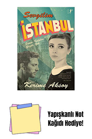 Sevgilim İstanbul + Yapışkanlı Not Kağıdı