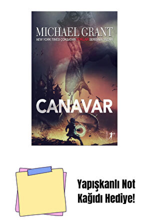 Canavar + Yapışkanlı Not Kağıdı