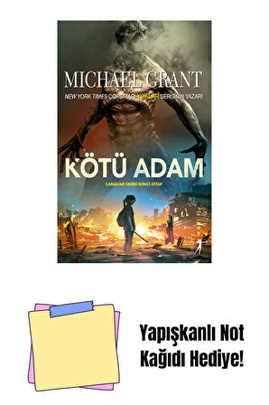 Kötü Adam + Yapışkanlı Not Kağıdı