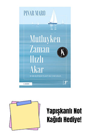 Mutluyken Zaman Hızlı Akar + Yapışkanlı Not Kağıdı