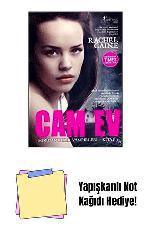 Cam Ev + Yapışkanlı Not Kağıdı