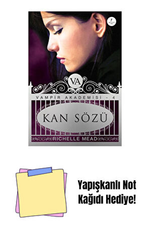 Vampir Akademisi 4 + Yapışkanlı Not Kağıdı