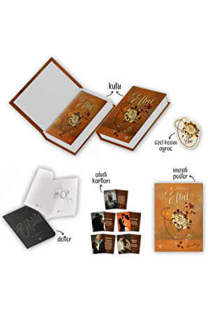 Eflâl 4 (Ciltli - Kutulu Set) + Yapışkanlı Not Kağıdı
