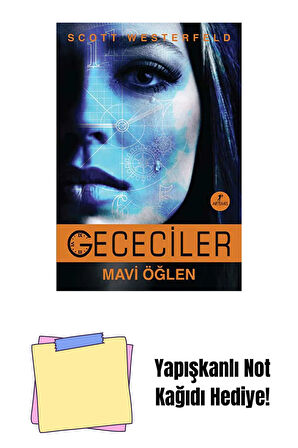Mavi Öğlen + Yapışkanlı Not Kağıdı