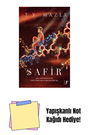 Safir + Yapışkanlı Not Kağıdı