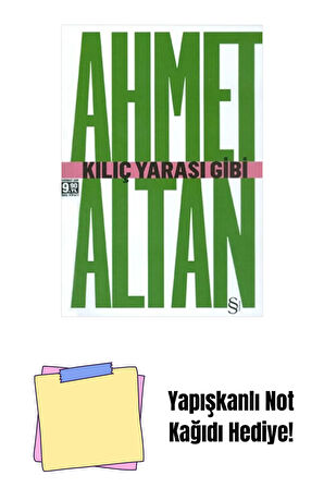 Kılıç Yarası Gibi (Cep Boy) + Yapışkanlı Not Kağıdı