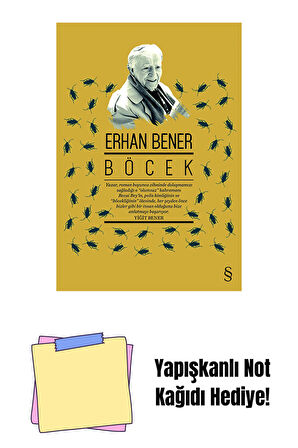 Böcek + Yapışkanlı Not Kağıdı