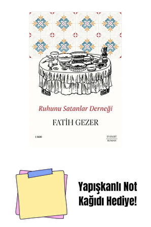 Ruhunu Satanlar Derneği + Yapışkanlı Not Kağıdı