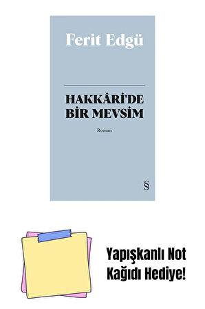 Hakkâri'de Bir Mevsim (Bez Ciltli) + Yapışkanlı Not Kağıdı