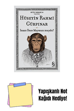 İnsan Önce Maymun muydu? + Yapışkanlı Not Kağıdı