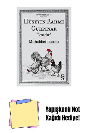 Tesadüf - Muhabbet Tılsımı + Yapışkanlı Not Kağıdı