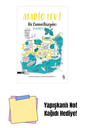 Bir Cuma Rüzgarı Kadıköy + Yapışkanlı Not Kağıdı