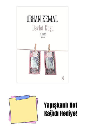 Devlet Kuşu + Yapışkanlı Not Kağıdı