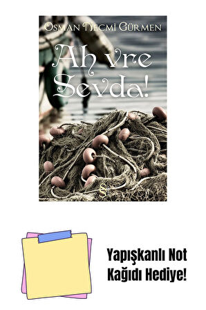 Ah vre Sevda + Yapışkanlı Not Kağıdı
