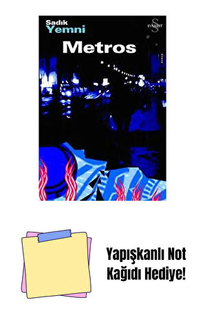 Metros + Yapışkanlı Not Kağıdı