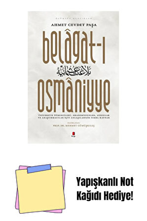 Belagat-ı Osmaniyye + Yapışkanlı Not Kağıdı