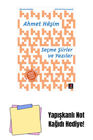 Seçme Şiirler ve Yazılar + Yapışkanlı Not Kağıdı